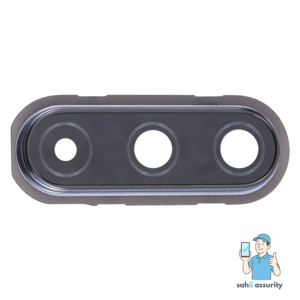 Camera Lens Glass with Frame for OnePlus Nord CE 5G Grey